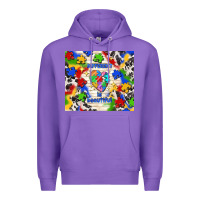 Purple different is beautiful Premium Hoodie - TumblerDesignByShophia
