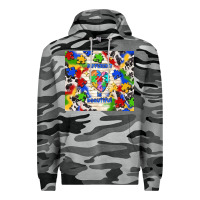 Slate Camo different is beautiful Premium Hoodie - TumblerDesignByShophia