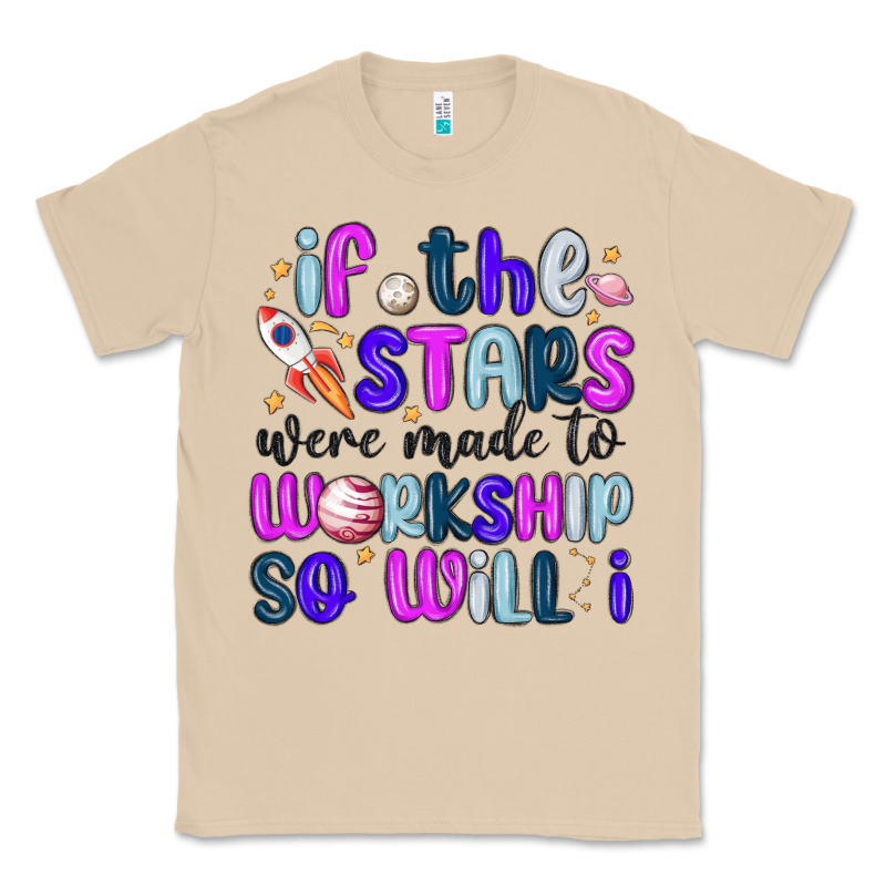 If The Stars Were Made To Worship So Will I Classic Tee by MaliasSmallBusiness | Teevron