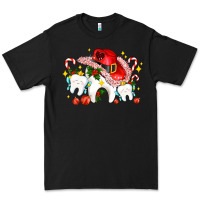 Black dental Christmas teeth and candies Premium Tee - AdoDesignShop