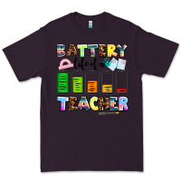 Plum battery life of a teacher Premium Tee - AdoDesignShop