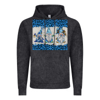 Vintage Black snowy christmas gnomes Vintage Hoodie - BarkalooDesign