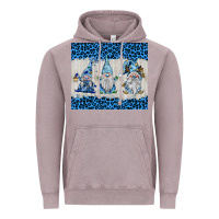 Vintage Zinc snowy christmas gnomes Vintage Hoodie - BarkalooDesign