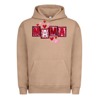 Pigment Burro Mother's Day mama hearts Urban Hoodie - FaDigitalArtStudio
