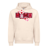 Sandshell Mother's Day mama hearts Urban Hoodie - FaDigitalArtStudio