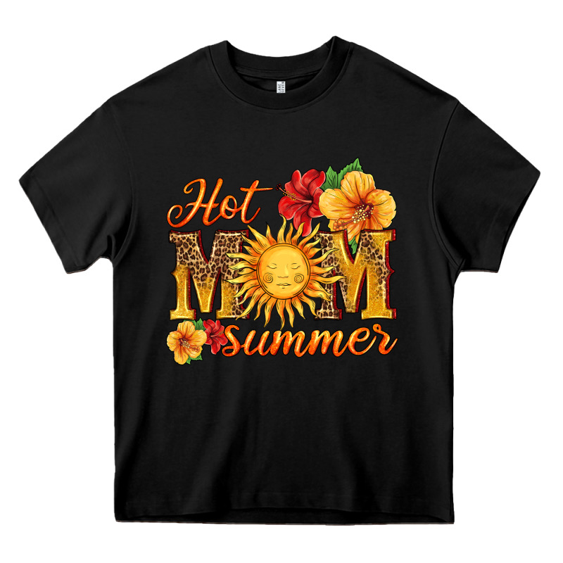 Hot Mom Summer Heavy Core Tee by HRA Design Shop | Teevron
