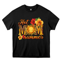 Black hot mom summer Heavy Core Tee - HRA Design Shop