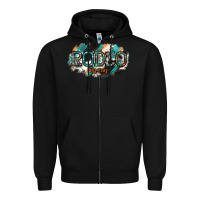 Black Rodeo Mom Zipper Hoodie - Bettercallsaul