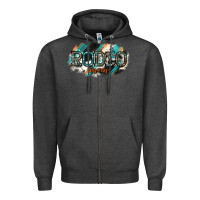 Charcoal Heather Rodeo Mom Zipper Hoodie - Bettercallsaul