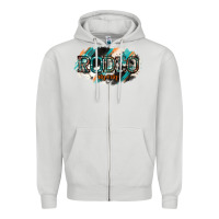 Dove Grey Rodeo Mom Zipper Hoodie - Bettercallsaul