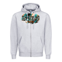 Heather Grey Rodeo Mom Zipper Hoodie - Bettercallsaul