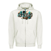 Oatmeal Heather Rodeo Mom Zipper Hoodie - Bettercallsaul