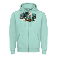 Seafoam Rodeo Mom Zipper Hoodie - Bettercallsaul