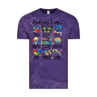 Cloud Purple god says  am autism Vintage Tee - MaliasSmallBusiness