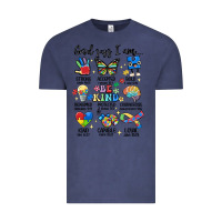 Vintage Denim god says  am autism Vintage Tee - MaliasSmallBusiness