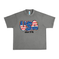 Usa Since 1776 Urban Heavy Tee | Teevron
