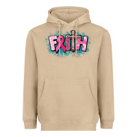 Mushroom Cancer Faith Cross Heavyweight Hoodie - HowdyJamesFarm
