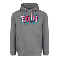 Storm Cancer Faith Cross Heavyweight Hoodie - HowdyJamesFarm
