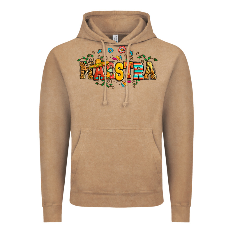 Spanish Maestra Teacher Vintage Hoodie by RanaPortraitStore | Teevron