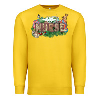Lemon Easter egg Nurse bunny Easter Day Premium Sweatshirt - HowdyJamesFarm