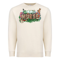 Sandshell Easter egg Nurse bunny Easter Day Premium Sweatshirt - HowdyJamesFarm