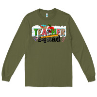 Army Green teacher squad Long Sleeve Tee - NancyCooperArtShop
