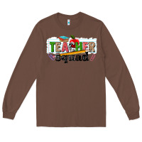 Chestnut teacher squad Long Sleeve Tee - NancyCooperArtShop