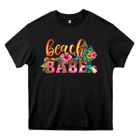 Black beach babe Heavy Core Tee - HRA Design Shop