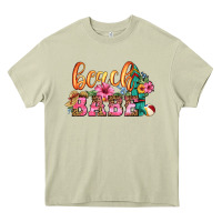 Mossy beach babe Heavy Core Tee - HRA Design Shop