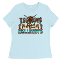 Yeehaws And Hellnaws Ladies Tee | Teevron