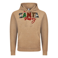 Vintage Coffee Santa baby Vintage Hoodie - BarkalooDesign