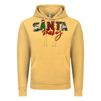 Vintage Mustard Santa baby Vintage Hoodie - BarkalooDesign