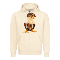 Sandshell Chick with Leopard Eggshell Zipper Hoodie - Bettercallsaul