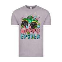 Vintage Zinc easter monster truck Vintage Tee - MaliasSmallBusiness
