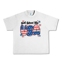Lunar Rock god bless america Urban Heavy Tee - MaliasSmallBusiness