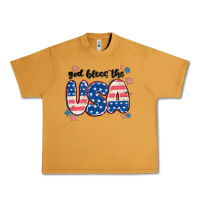 Peanut Butter god bless america Urban Heavy Tee - MaliasSmallBusiness