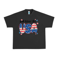 Pigment Black god bless america Urban Heavy Tee - MaliasSmallBusiness