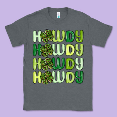Howdy St Patrick S Day Classic Tee Designed By Maliassmallbusiness