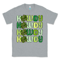 Heather Grey howdy st patrick s day Classic Tee - MaliasSmallBusiness