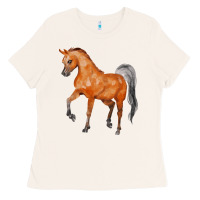 Bone horse Ladies Tee - FaDigitalArtStudio