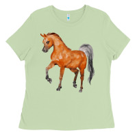 Matcha horse Ladies Tee - FaDigitalArtStudio