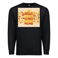 Black fall breeze crunchy leaves Premium Sweatshirt - TumblerDesignByShophia