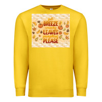 Lemon fall breeze crunchy leaves Premium Sweatshirt - TumblerDesignByShophia
