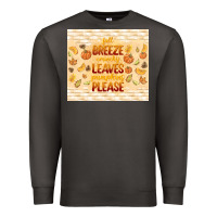 Smoke fall breeze crunchy leaves Premium Sweatshirt - TumblerDesignByShophia
