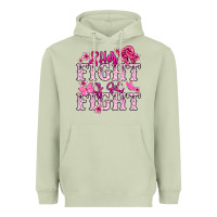 Matcha Her fight is our fight Cancer Awareness Heavyweight Hoodie - HowdyJamesFarm