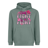 Sage Her fight is our fight Cancer Awareness Heavyweight Hoodie - HowdyJamesFarm