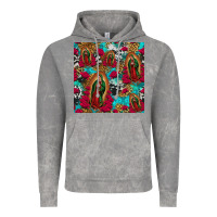 Cloud Rock lady of guadalupe western seamless Vintage Hoodie - Jasminsmagicworld