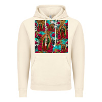 Vintage Artic lady of guadalupe western seamless Vintage Hoodie - Jasminsmagicworld