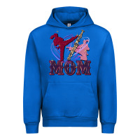 Cobalt Taekwondo mom Mother's Day Urban Hoodie - FaDigitalArtStudio