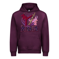 Mauve Wine Taekwondo mom Mother's Day Urban Hoodie - FaDigitalArtStudio